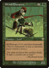 Elvish Champion - Foil